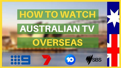 free australian tv overseas.